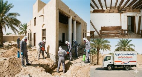 مكافحة النمل الأبيض بالكويت