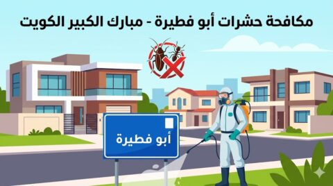 مكافحة حشرات أبو فطيرة